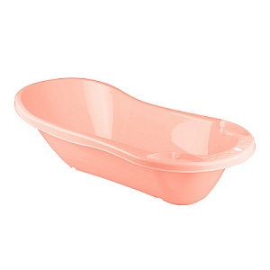 Ванна с клапаном Пластишка светло-розовый